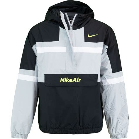 nike jacke grau schwarz damen|Nike windbreaker herren.